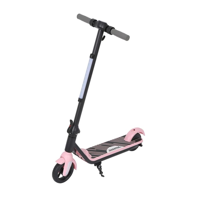 AVDL F602 Elektrische Step voor Kinderen – 80W Motor, LED Display roze