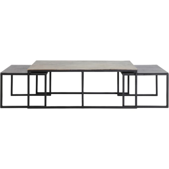 Light & Living Kumalu - Bijzettafel  - Set van 3 - antiek brons