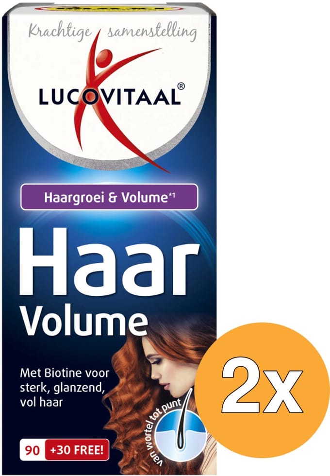 2x Lucovitaal Haar Volume (120 stuks)