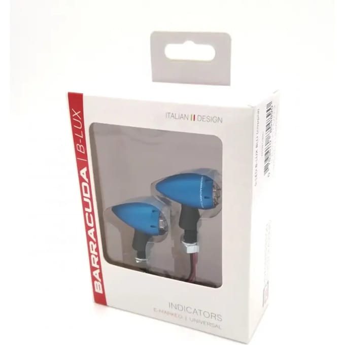 Paar motorfiets LED-knipperlichten Barracuda S-Led B-Lux