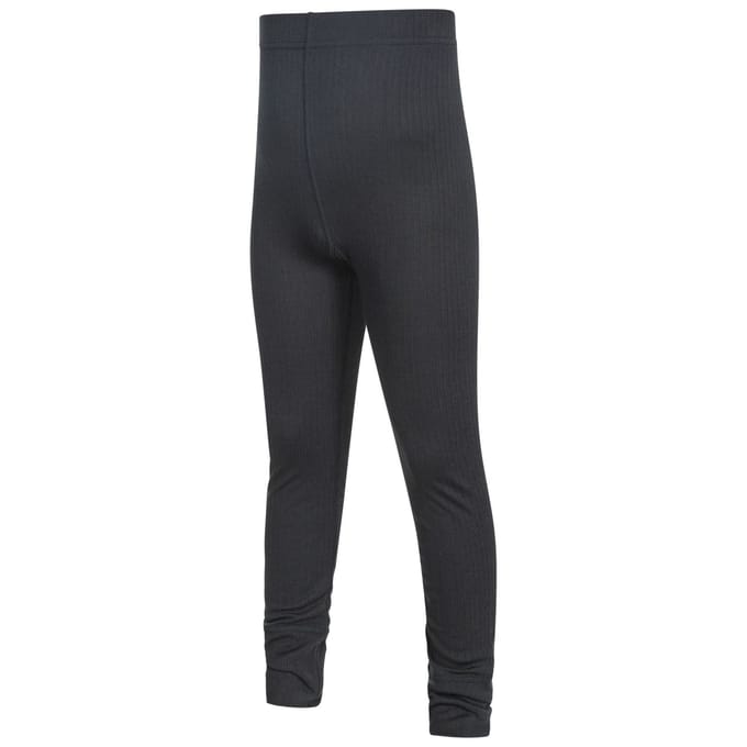 Trespass Kinderen Unisex Yomp360 Thermische Basislaag Broek / Bodems (Zwart X)