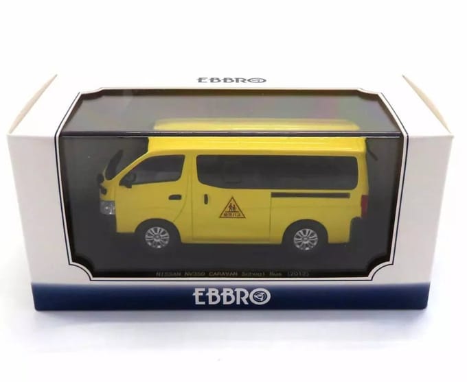 Nissan NV350 Caravan School Bus 2012 - 1:43 - Ebbro
