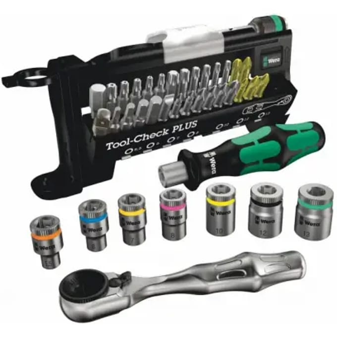 Wera Tool-Check PLUS Bit-& Doppenset met Ratel 39-delig - 05056490001