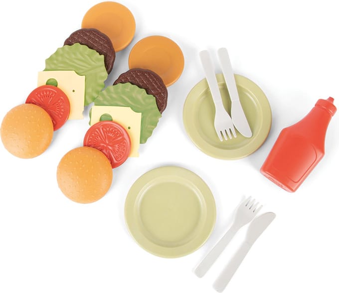 Dantoy - Hamburger Set 19pcs.