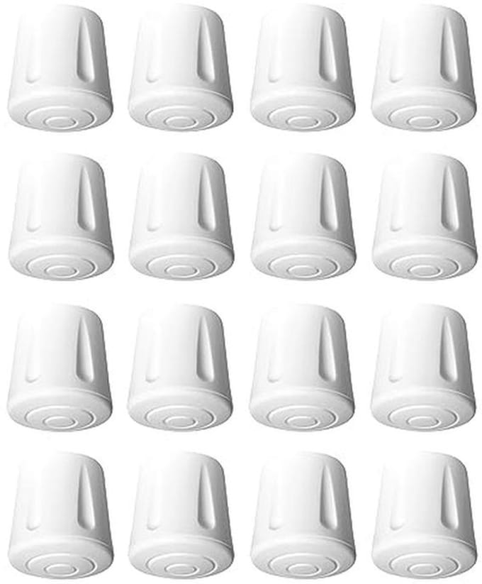 16 Stuks Versterkte Antislip Rubber Doppen voor Stoel- en Tafelpoot