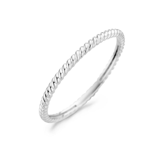 Blush 14 Karaat Witgouden Ring1196WGO/54 (Maat: 54)