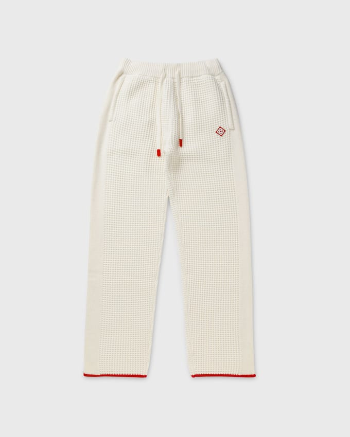 WAFFLE TRACK PANTS