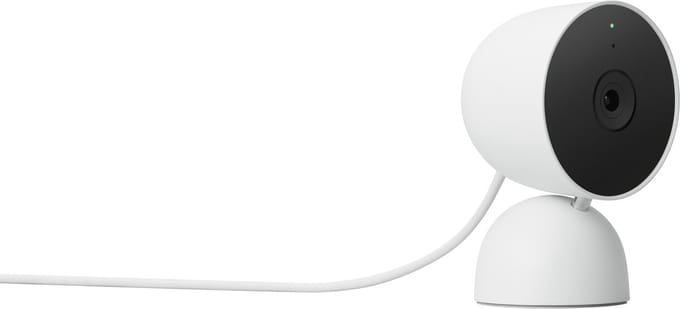 Google Nest Cam IP-beveiligingscamera Binnen 1920 x 1080 Pixels Muur