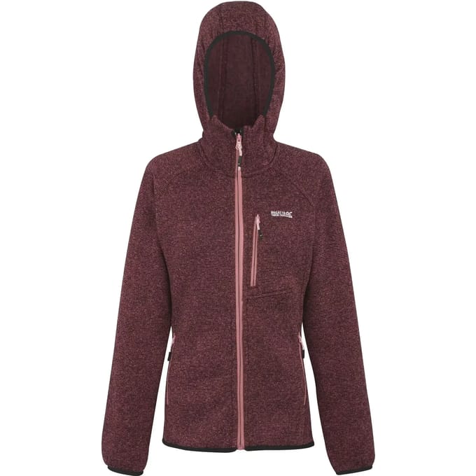 Dames fleece met capuchon Regatta Newhill
