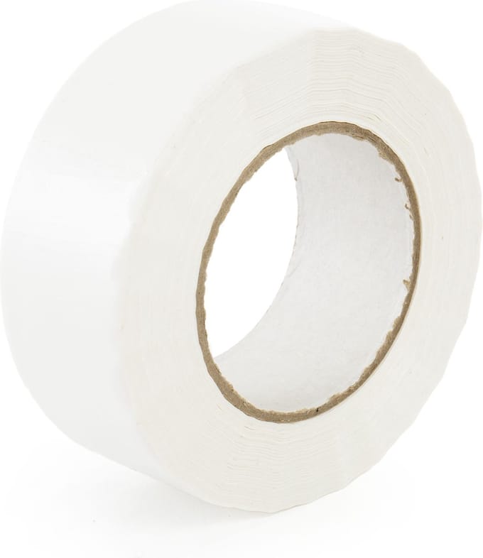 MUSIC STORE Gaffa-Tape standaard wit lengte 50m, breed 5cm - Gaffa tape