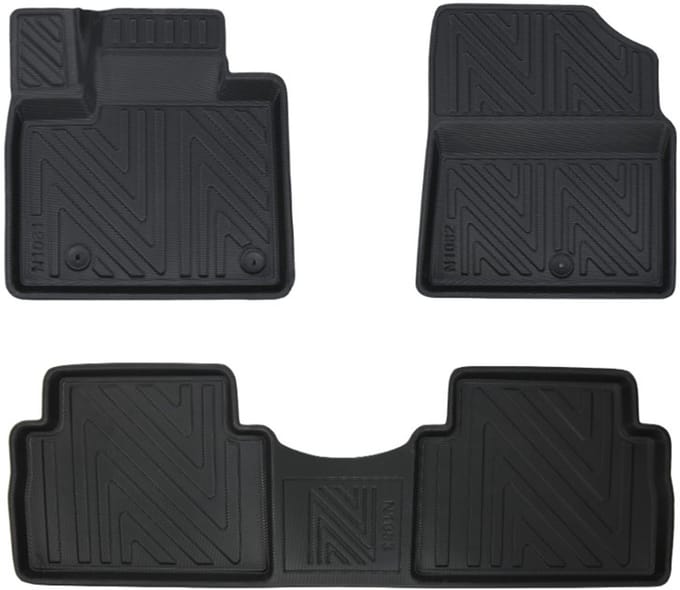 Rubbermatten Hyundai Santa Fe 2018-2024 (complete set) - Premium carbonlook