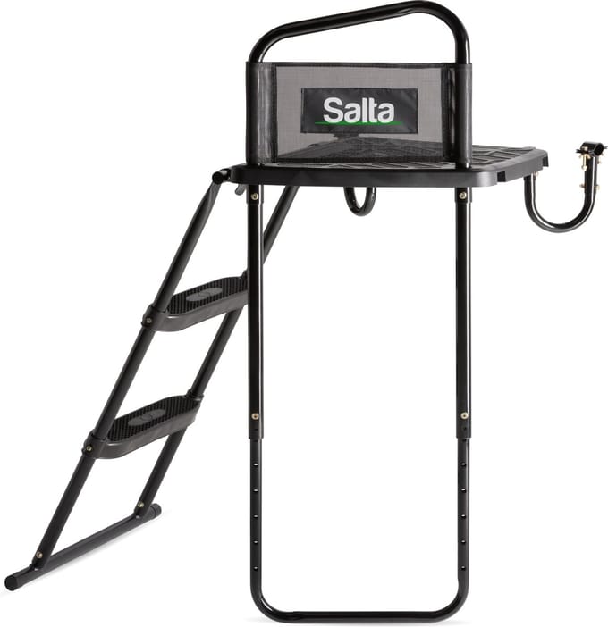 Salta Trampoline Platform + Ladder L - Verstelbaar platform met trampoline ladder - Universeel - Voor trampolinehoogte 83 - 93 cm