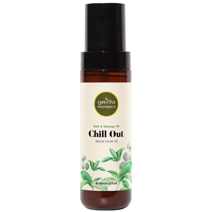 Phutawan Bad- & Massageolie, Natuurlijke Draagolie, 130 ml. 130 ml.