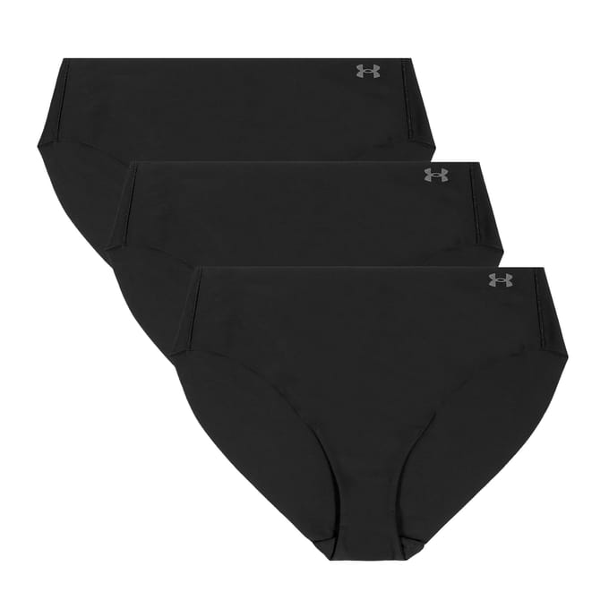 Under Armour Slip UA PURE STRETCH NO SHOW BIKINI-SOLID 3PK Set van 3