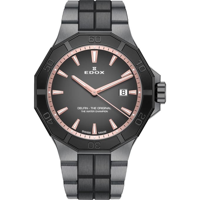 Edox Delfin 53021-37GNM-NDR Horloge