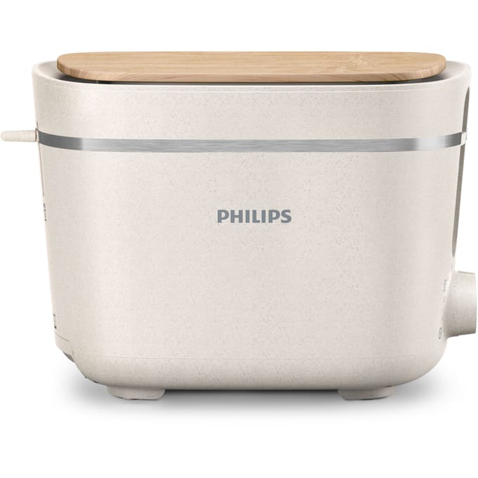 Philips Home Eco Conscious Edition 5000er Serie HD2640/10 Broodrooster Zijdewit, Mat