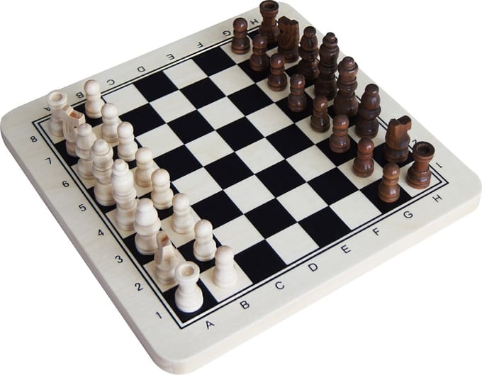 Tender Toys Schaakbord 28 X 28 X 2,5 Cm