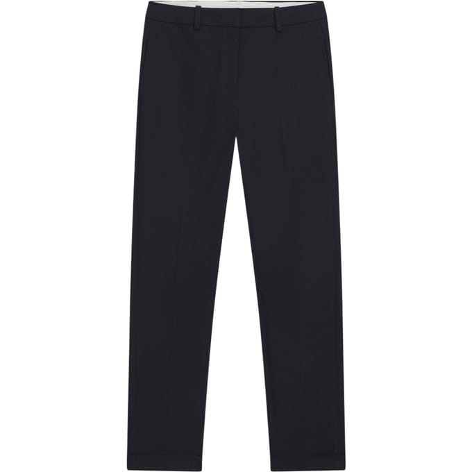Boss Dames Tachinoa Regular Chino's (Donkerblauw)