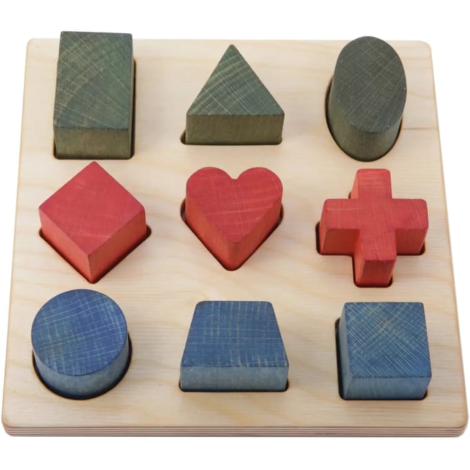 Regenboog puzzel plateau Wooden Story