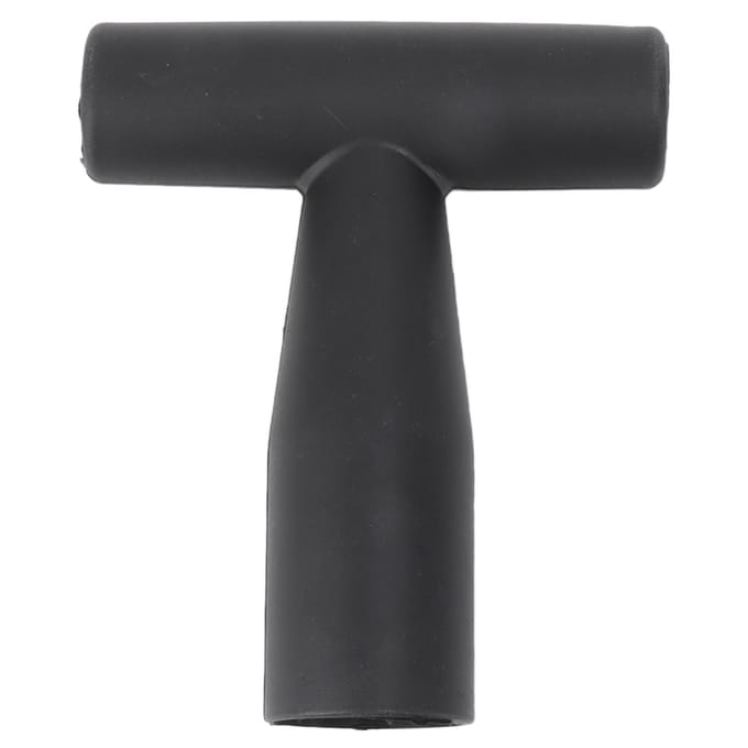 T-Greep Schephandvat Plastic Sterk Lichtgewicht Antislip Sneeuwschep Handvat 3,4 cm Binnendiameter black