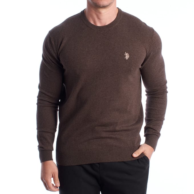 Herren-Strickpullover mit Rundhalsausschnitt US42173048
