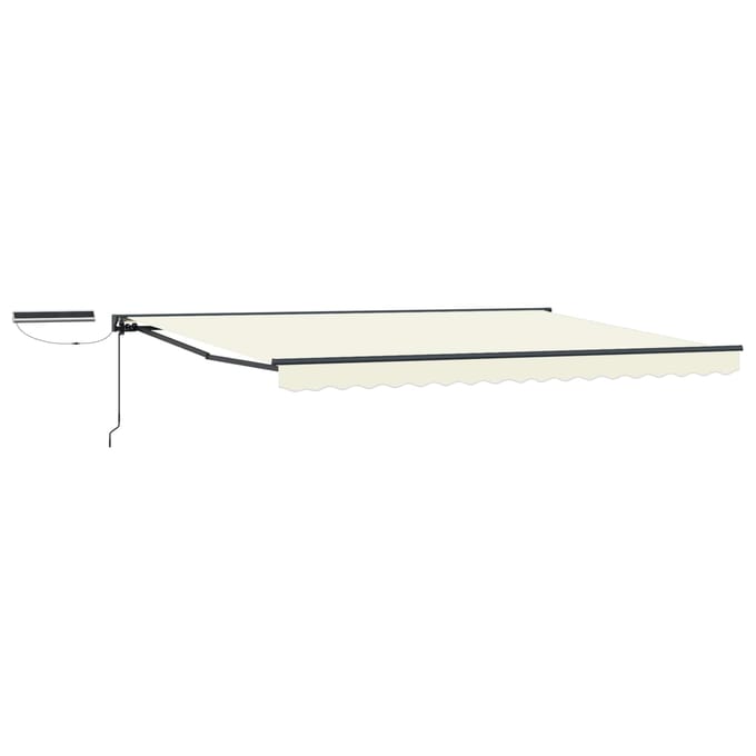 vidaXL - Elektrisch - Uitschuifbare - Zonneluifel - 4,5 - × - 3,5 - m