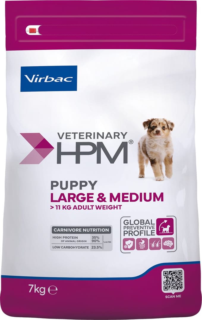 HPM Baby Dog Large & Medium 7 kg