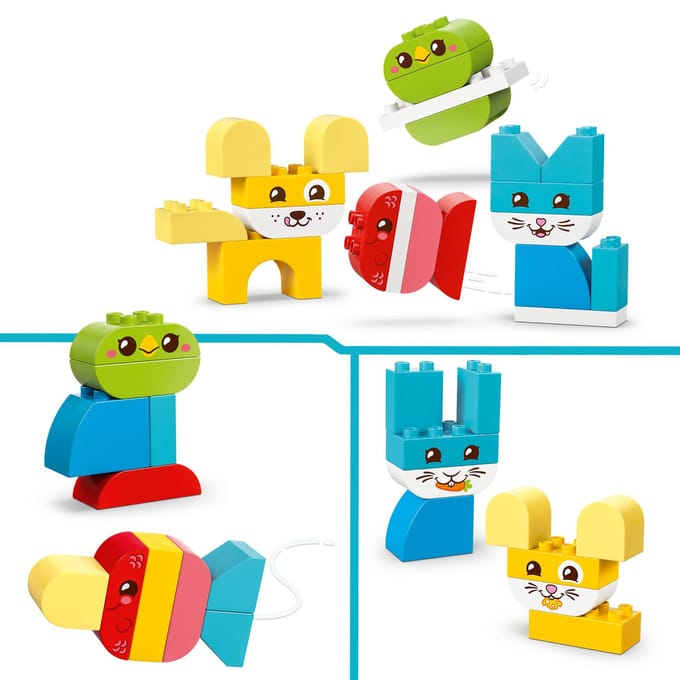LEGO Duplo 3-in-1 creatieve huisdieren 10477 Bouwsets