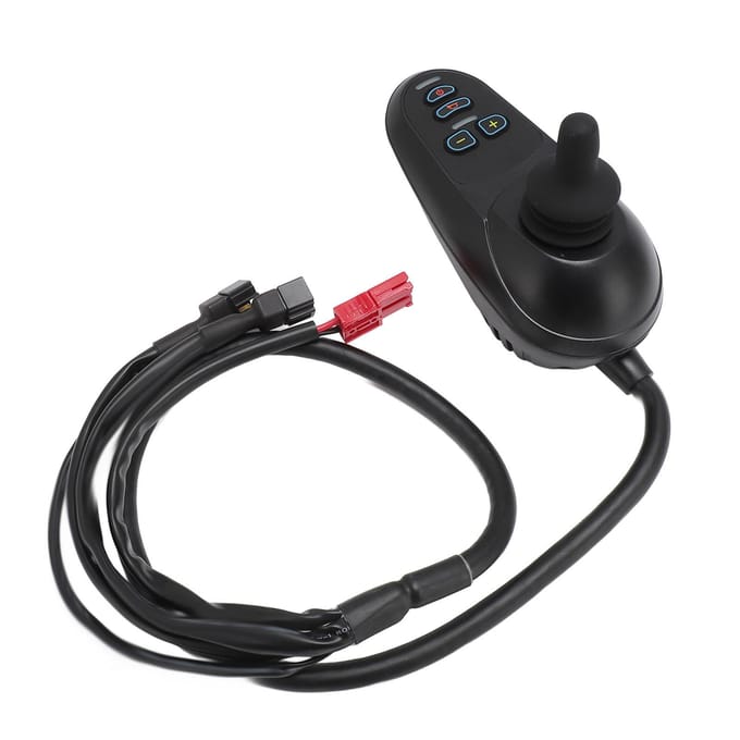 Elektrische Rolstoel Joystick Controller 24V DC Accessoire Elektronische Rolstoel Controller black