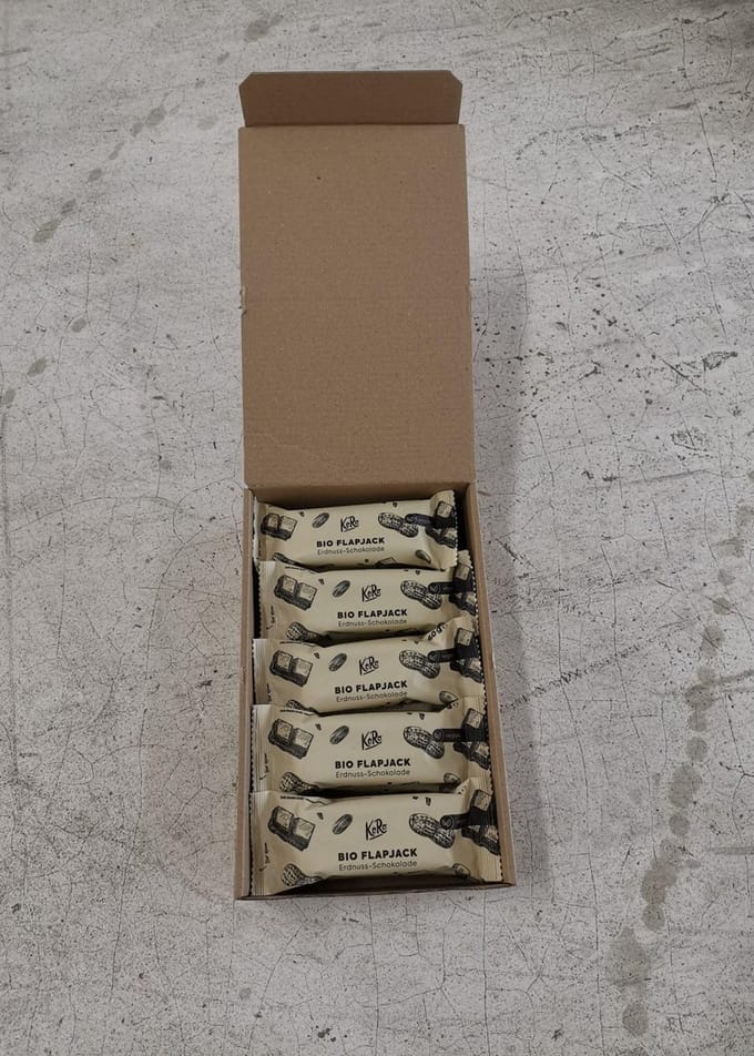 KoRo | Bio flapjack peanut chocolate 15 x 60 g