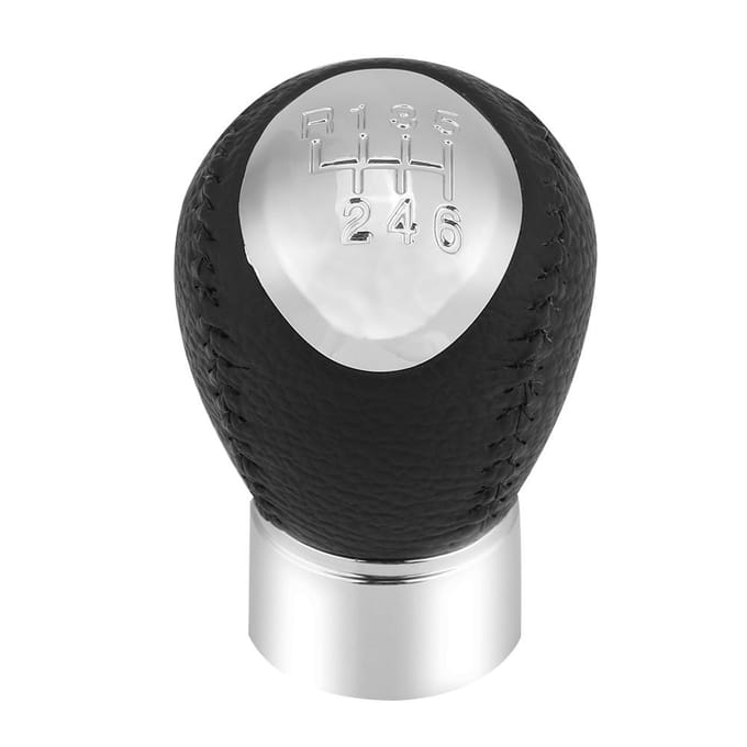 Pommeau de levier de vitesse 6 vitesses pour Mazda 3 Mazda 5 Mazda 6 white