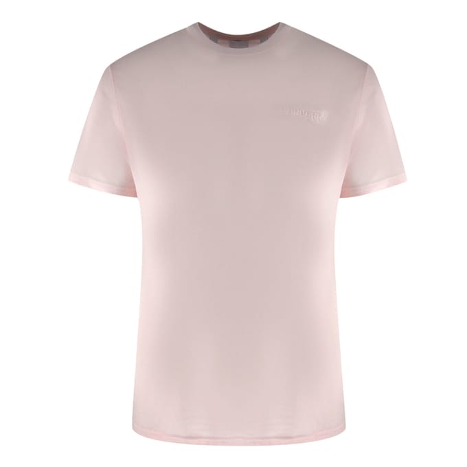 Burberry Monotone Logo Alabaster Pink T-shirt