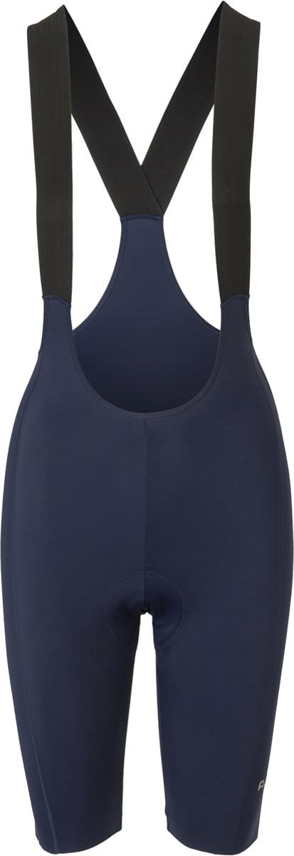 AGU Comfort Plus - Bibshort - Fietsbroek - Wielrenbroek - Met Zeem - Ademend & Compressie - Siliconen Gripper - Naadloze Bretels - Blauw - Dames - XL