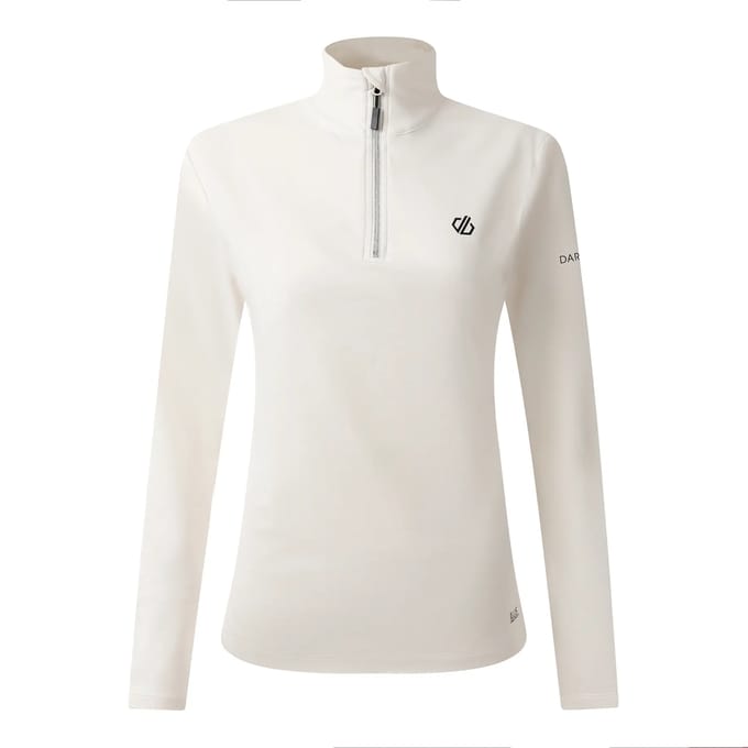 Dames stretch ondershirt 1/2 ritssluiting Dare 2B Lowline II