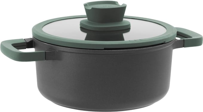 Kookpot antikleef Forest 20cm - Groen - PFAS-vrij
