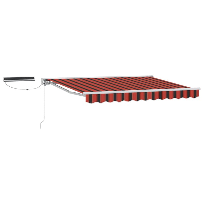 vidaXL - Elektrisch - Uitschuifbare - Zonneluifel - 3,5 - x - 2,5 - m