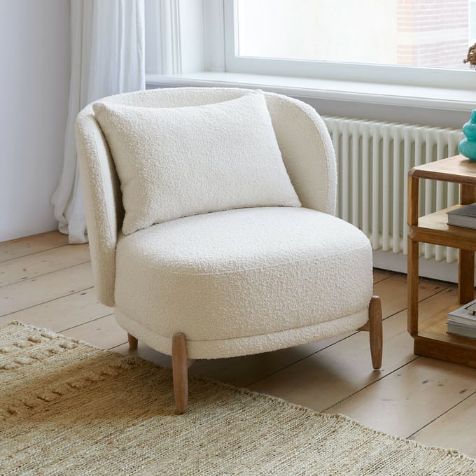 LOBERON Stoel Thamira crème
