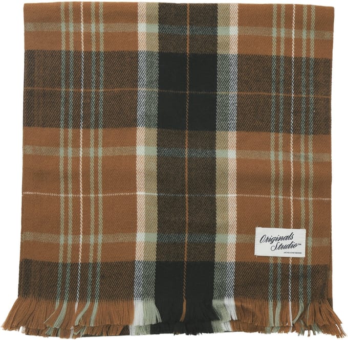 JACK&JONES - JACGRAND CHECK WOVEN SCARF - Heren - Sjaals