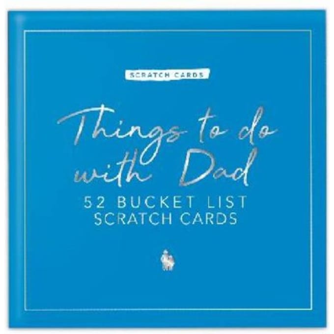 Gift republic kraskaarten - things to do with dad bucket list