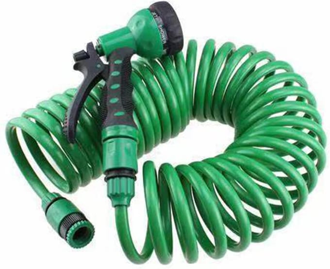 Flexibele Tuinslang - Verlengbare Pijp - Tuin Besproeien - 7 Sproeistanden - 7.5 Meter - Groen