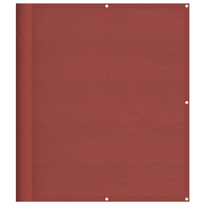 vidaXL - Balkonscherm - Terracotta - 120x700 - cm - 100% - Polyester - Oxford