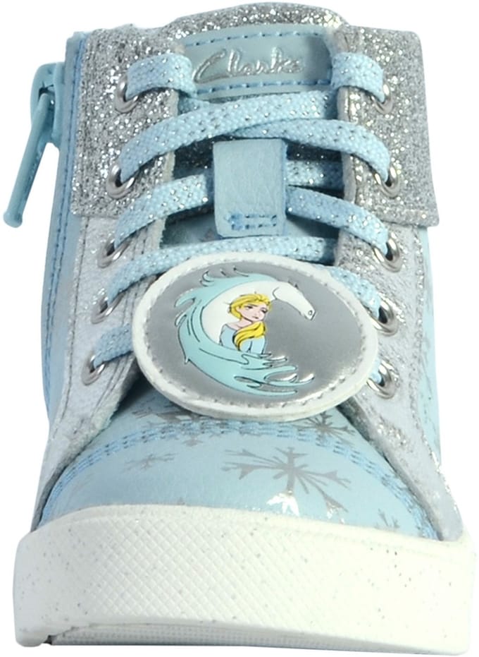 Hoge leren sneakers voor kinderen: City Ice