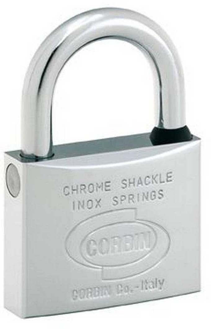 Security Products S.r.l L-120-30-ka1 30 Mm Hangslot Zilver