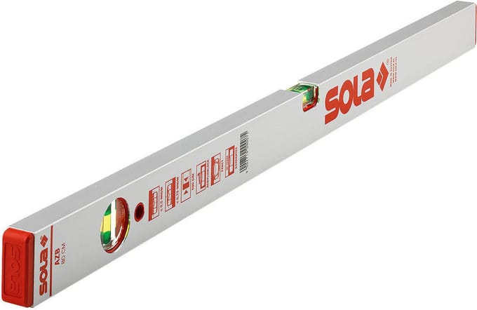 Sola AZB 20 Waterpas - 20 cm - 01010101 - Tot 0.25 m - zilver