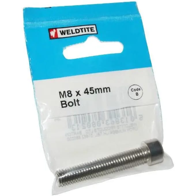 Fietsbeslag Weldtite M8 X 45 mm
