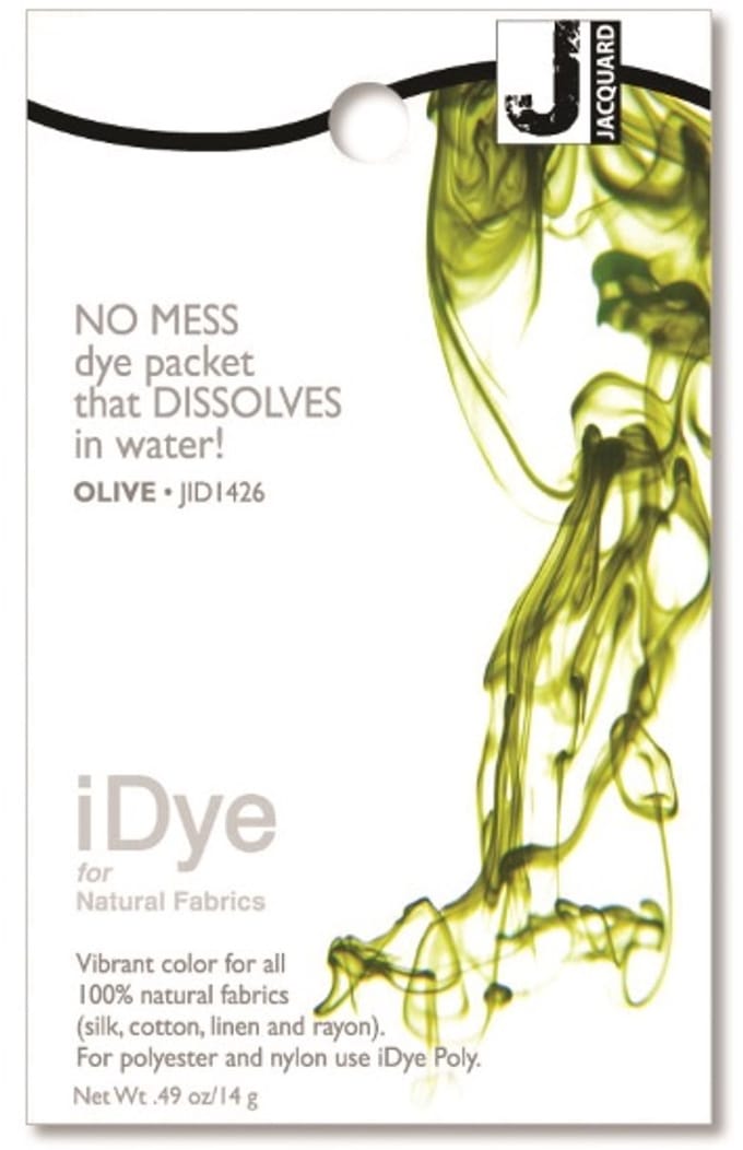 Jacquard iDye Natural textielverf Olijfgroen 14 g