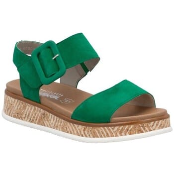 Rieker Sandalen Plat Sandalen Plat - Groen - Maat 36