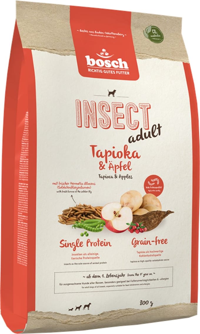 Bosch HPC Insect Adult Tapioca & Appel - 800g