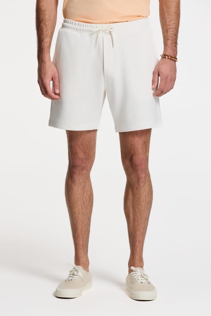 Shiwi Steve Sweat Shorts Solid White Größe: M | Kurze Sporthosen Outlet | Herren | Weiß