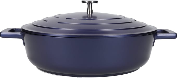 MasterClass Braadpan - Blauw - ø 28 cm / 4 liter - standaard anti-aanbaklaag